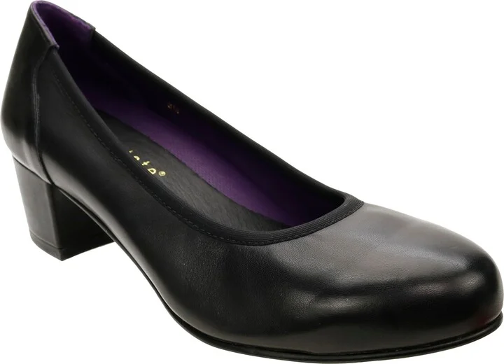 Simona Block Heel Pump