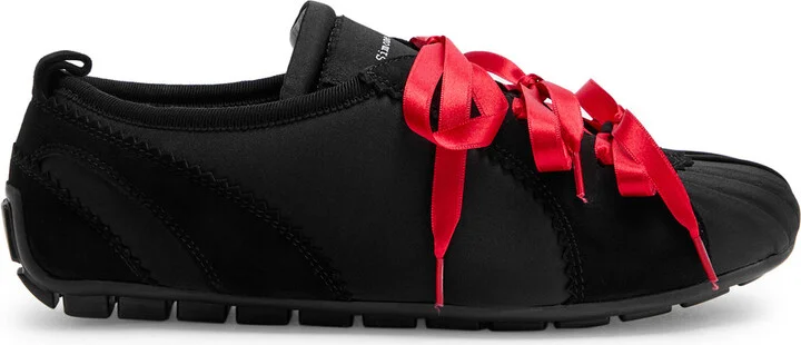 Simone Rocha Ballerina Grip Satin Sneakers