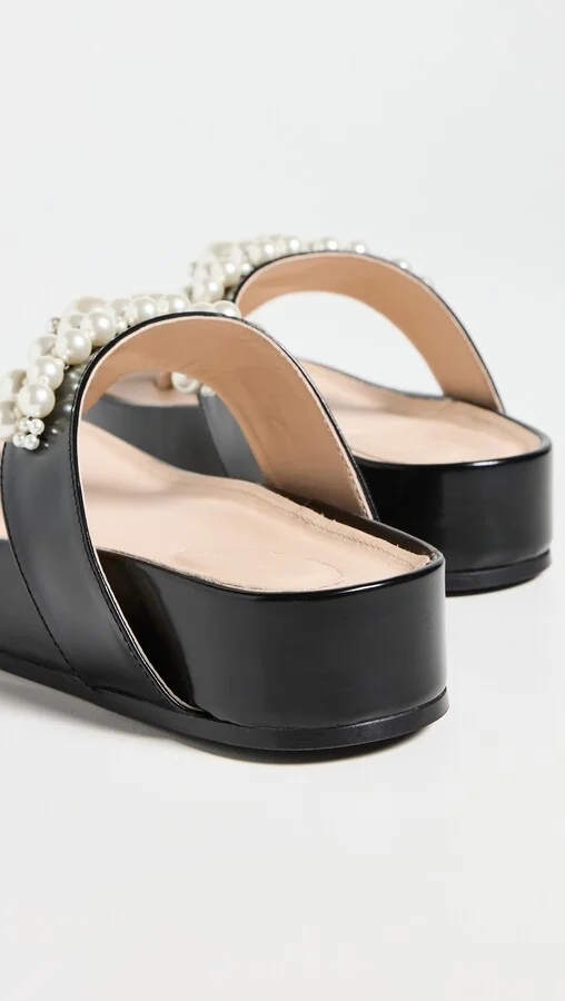 Simone Rocha Beaded Thong Sandals - Image 4