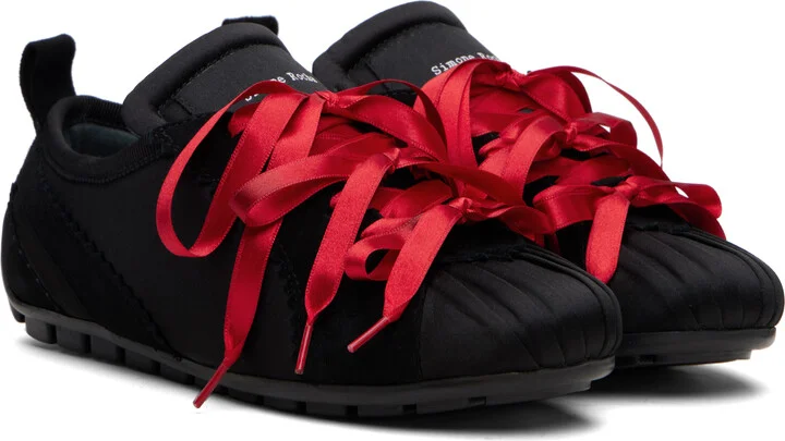 Simone Rocha Black Ballerina Grip Sneakers - Image 4