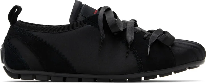 Simone Rocha Black Ballerina Grip Sneakers
