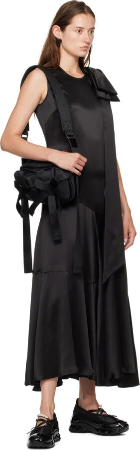 Simone Rocha Black Beaded Tracker Ballerina Sneakers - Image 5