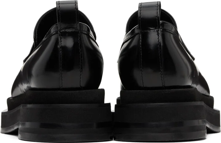 Simone Rocha Black Heart Toe Platform Loafers - Image 2
