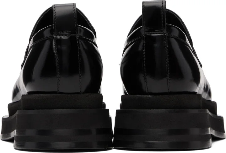 Simone Rocha Black Heart Toe Platform Loafers - Image 2