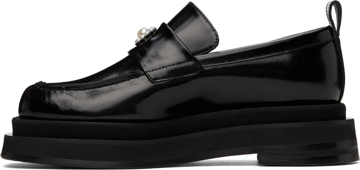 Simone Rocha Black Heart Toe Platform Loafers - Image 3
