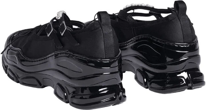 Simone Rocha Classic Criss Cross Tracker Sneakers - Image 3