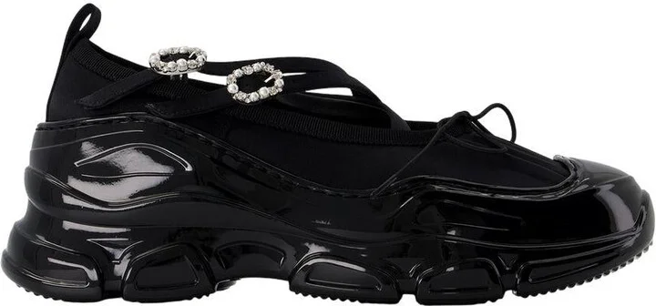 Simone Rocha Classic Criss Cross Tracker Sneakers
