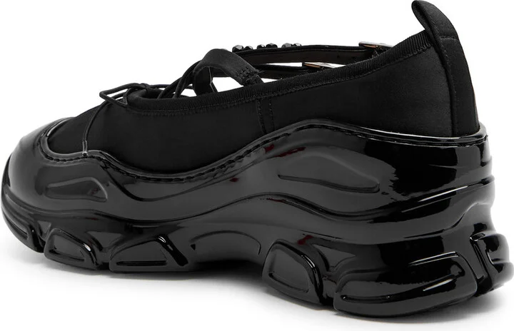 Simone Rocha Embellished Satin Sneakers - Image 2