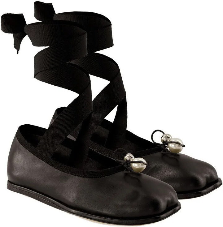 Simone Rocha Heart Toe Ballerinas - Image 2