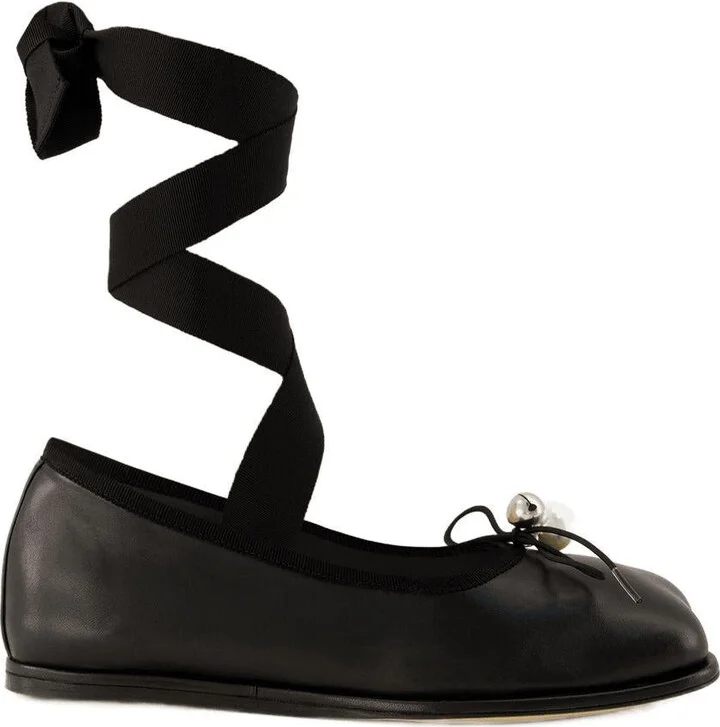 Simone Rocha Heart Toe Ballerinas