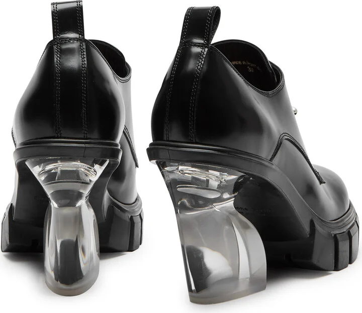 Simone Rocha Leather 90 Brogue Pumps - Image 3