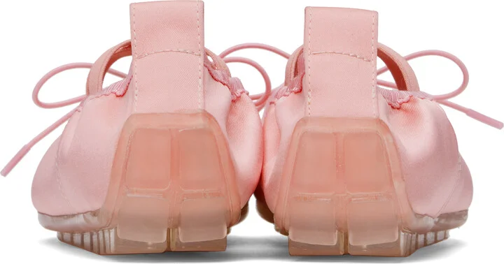 Simone Rocha Pink Grip Ballerina Flats - Image 2