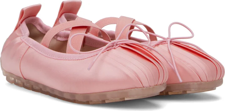 Simone Rocha Pink Grip Ballerina Flats - Image 4
