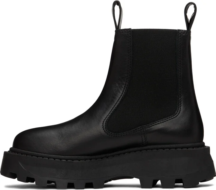 SIMONMILLER Black Scrambler Chelsea Boots - Image 3