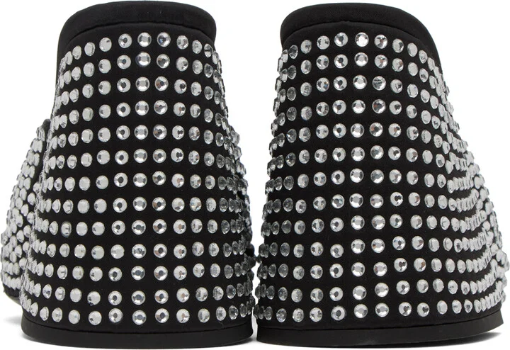 SIMONMILLER Black Slice Heeled Sandals - Image 2