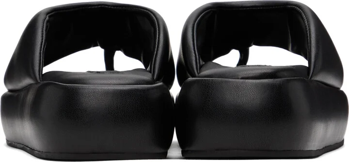 SIMONMILLER Black Taffy Slides - Image 2