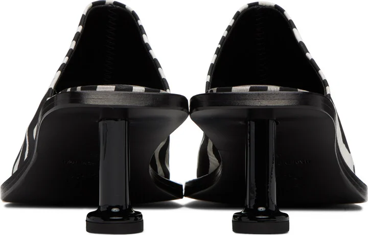 SIMONMILLER Black & White Bandi Mules - Image 2