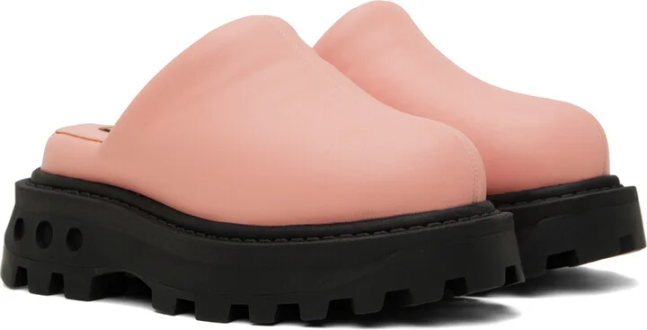 SIMONMILLER Pink Grip Bubble Clogs - Image 4