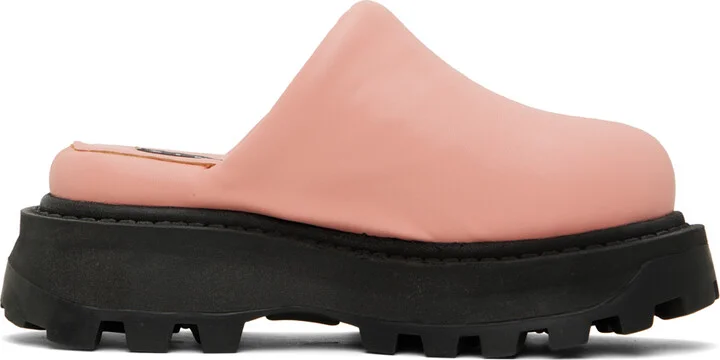 SIMONMILLER Pink Grip Bubble Clogs