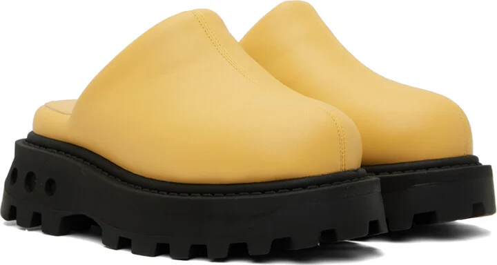 SIMONMILLER Yellow Grip Bubble Clogs - Image 4