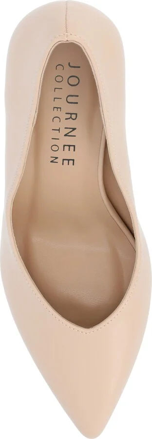 Simonne SuperNatural Shades Tru Comfort Foam Block Heel Pointed Toe Pump - Wide Width - Image 5