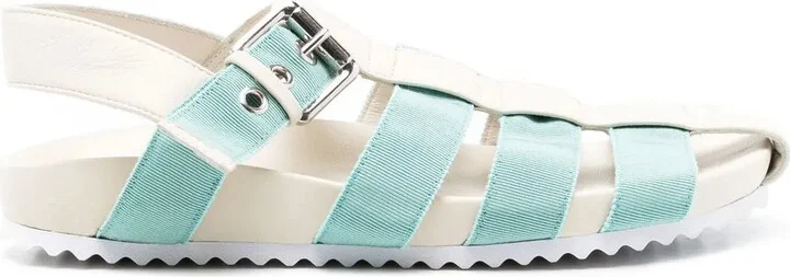 Simpson side-buckle detail sandals