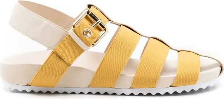 Simpson side-buckle detail sandals