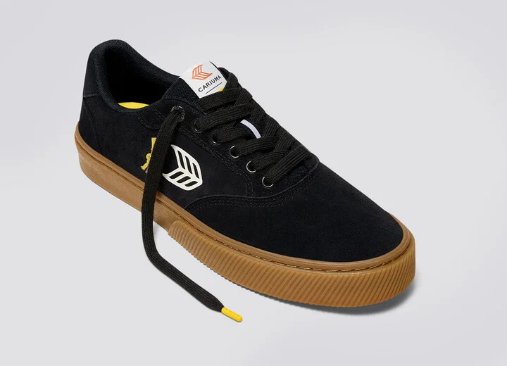 Simpsons NAIOCA Black Suede Bart Skateboard Sneaker Women - Image 4