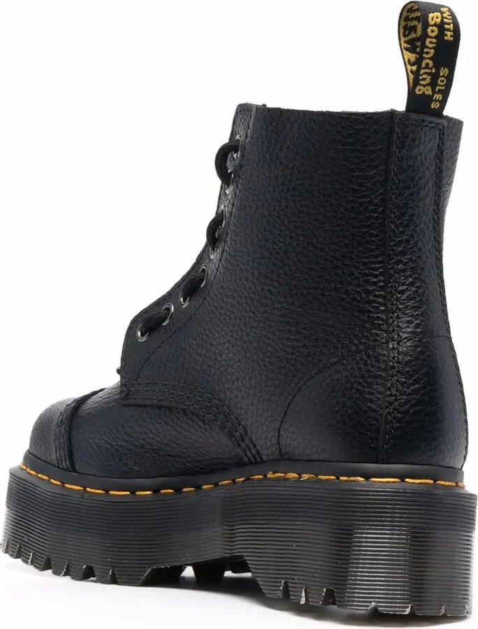 Sinclair leather platform boots - Image 3