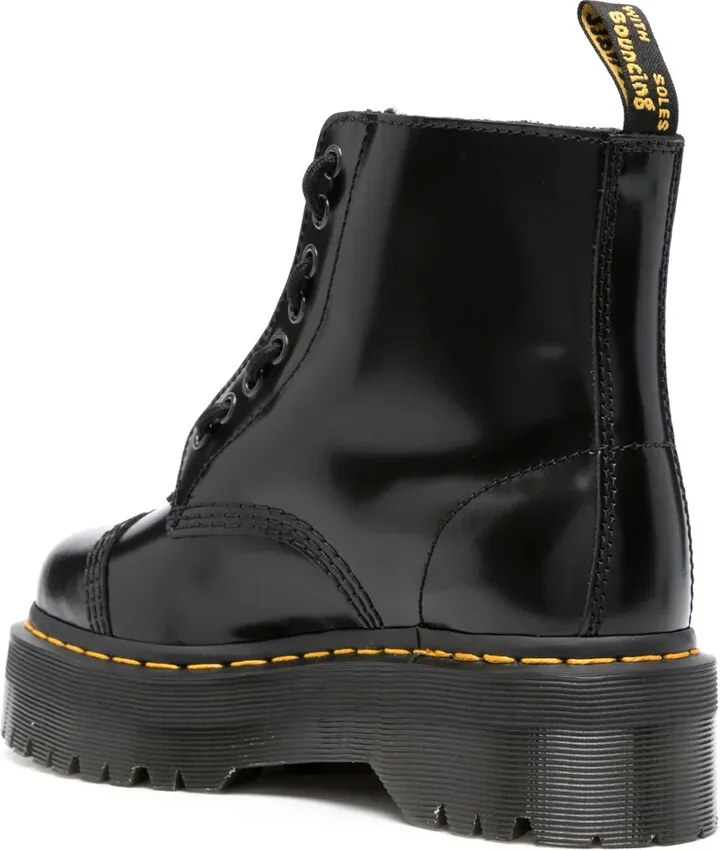 Sinclair zip-up leather boots - Image 3