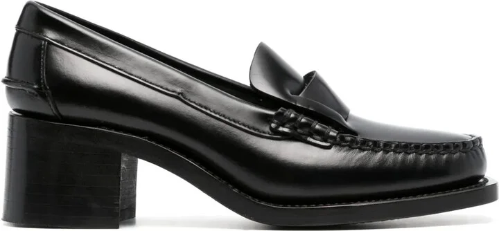 Sineu 50mm leather loafers