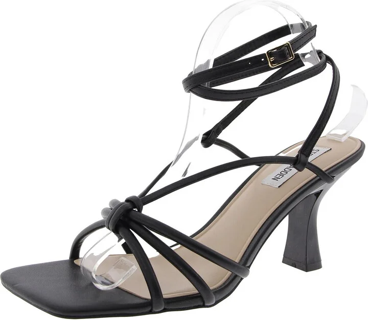 Singapore Womens Strappy Faux Leather Ankle Strap