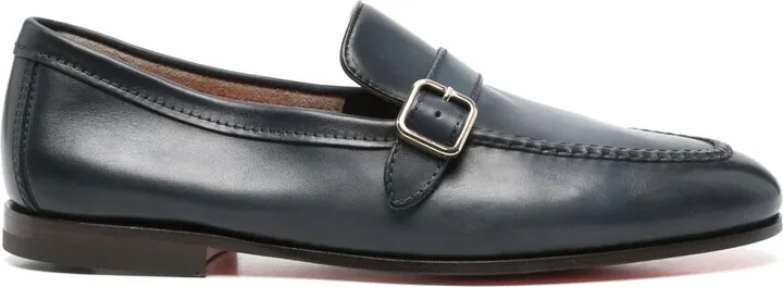 Single-Buckle Loafers