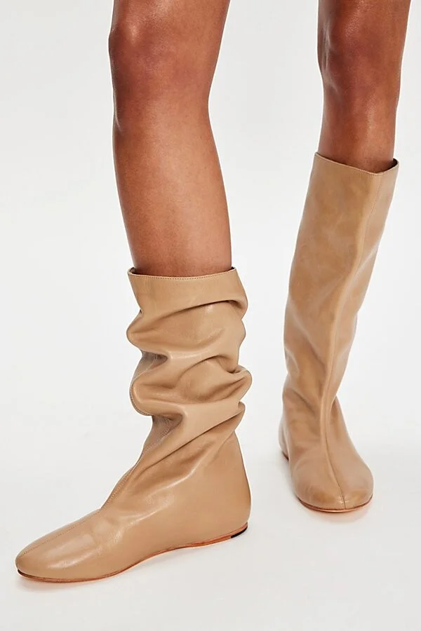 Single Sole Slouch Boots - Image 5