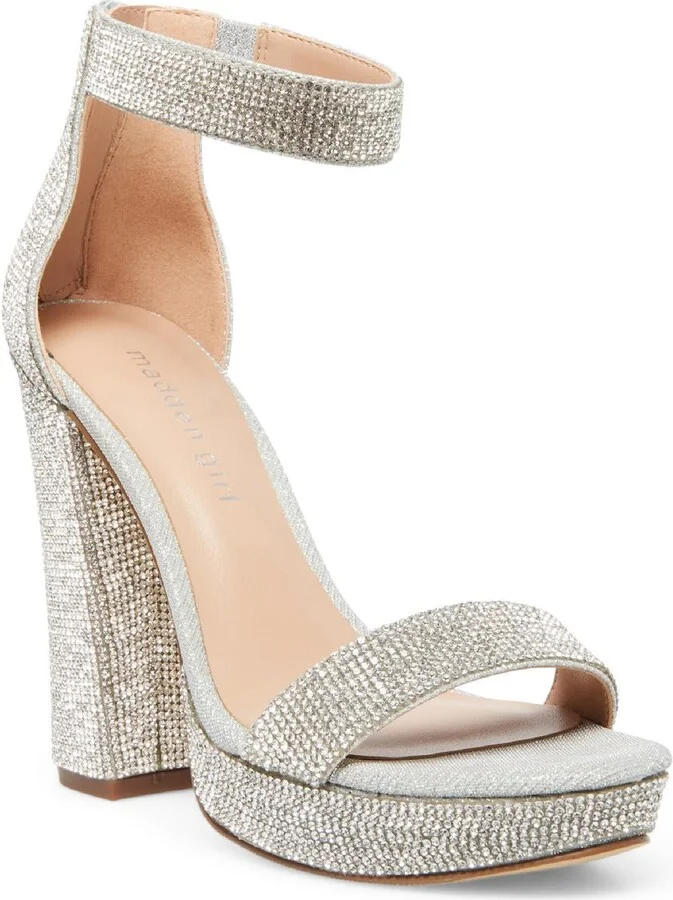 Siren Womens Open Toe Strappy Dress Sandals