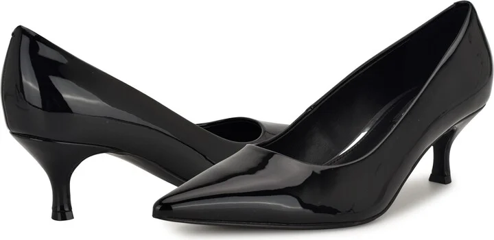 Sisko Pointed Toe Kitten Heel Pump - Image 6