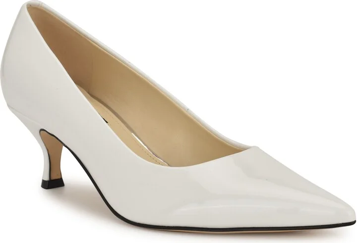Sisko Pointed Toe Kitten Heel Pump