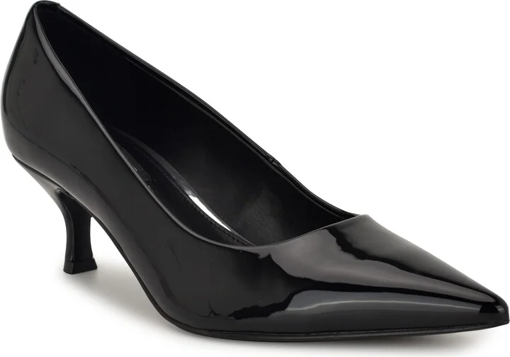 Sisko Pointed Toe Kitten Heel Pump