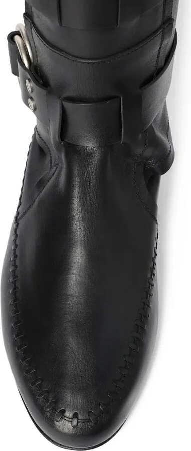 Siver biker boots - Image 4