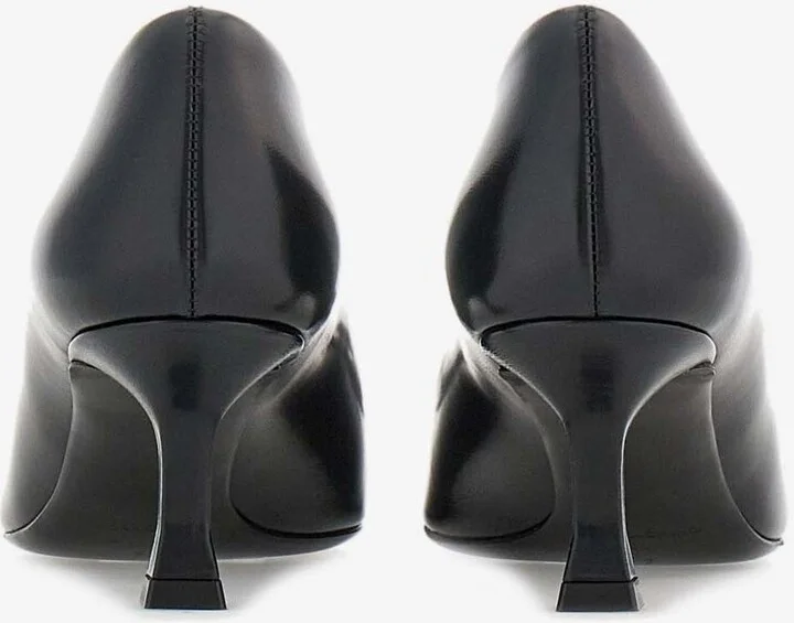 Siwar 60 Vara Bow Leather Pumps - Image 3