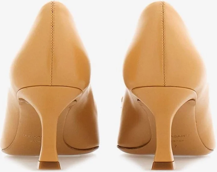 Siwar 60 Vara Bow Leather Pumps - Image 2