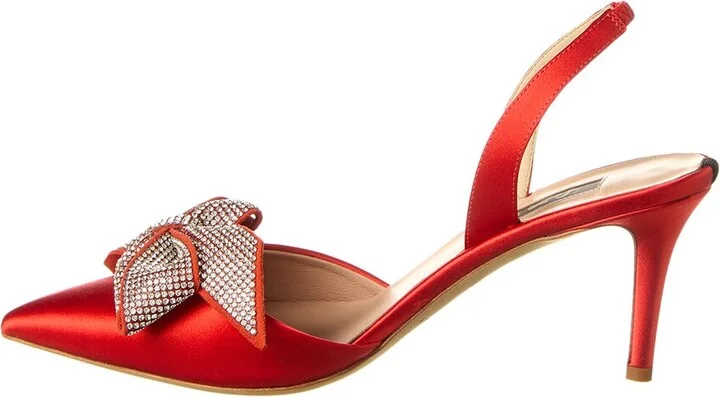 Sjp By Sarah Jessica Parker Emmanuel 70 Satin Slingback Pump - Image 2