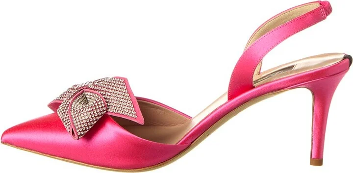 Sjp By Sarah Jessica Parker Emmanuel 70 Satin Slingback Pump - Image 2