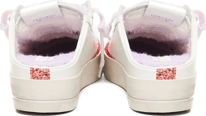 SK8 Deluxe glitter-detail backless sneakers - Image 4