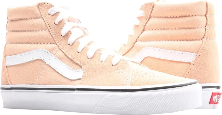 Sk8-Hi Classic Bleached Apricot/White High Top Sneakers VN0A38GEU5Y