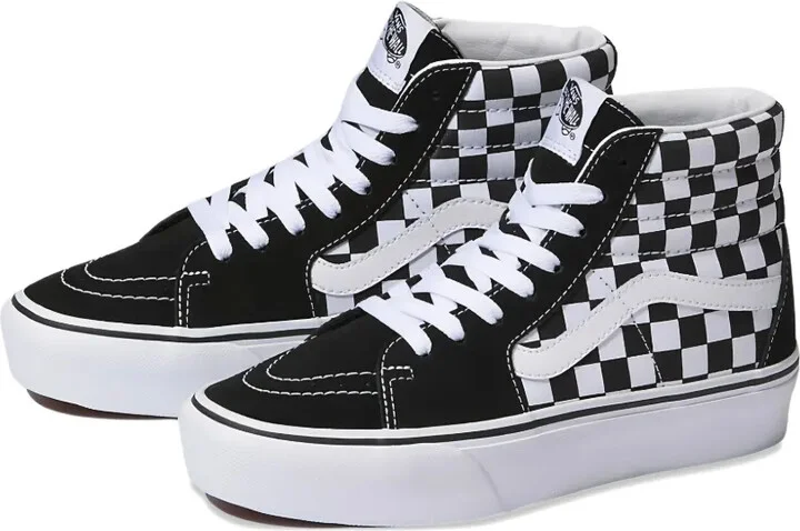 Sk8 Hi Platform 2.0 "Checkerboard/True White" sneakers - Image 2
