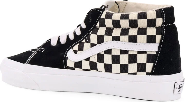 Sk8-mid Reissue 83 Canvas High-top Sneakers - Image 3