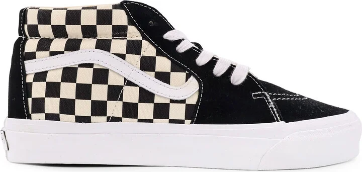 Sk8-mid Reissue 83 Canvas High-top Sneakers