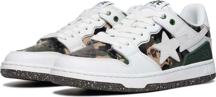 SK8 STA #2 camouflage-panel sneakers