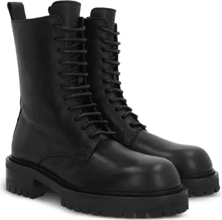 Skagi lace-up lug-sole combat boots - Image 2